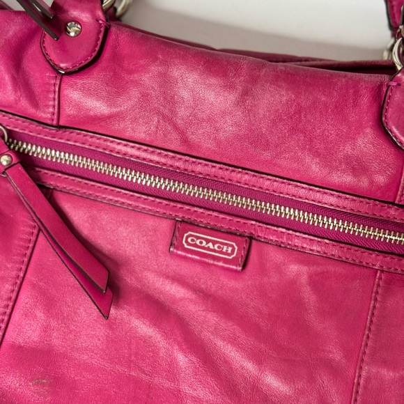 Coach Daisy Leather Emma Tote Vintage - Picture 3 of 15